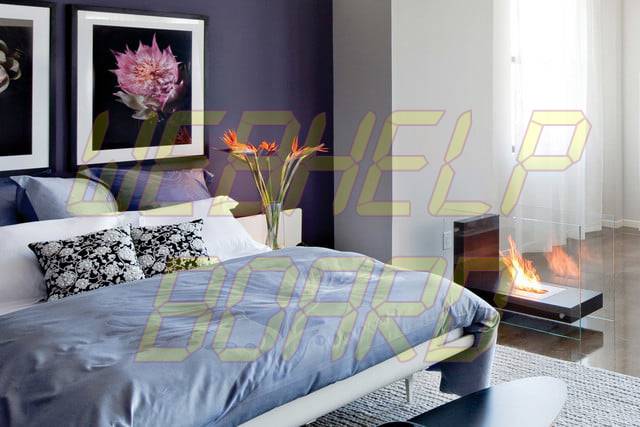 tech to set the mood in bedroom on valentines day planika primefire remote controlled fireplace