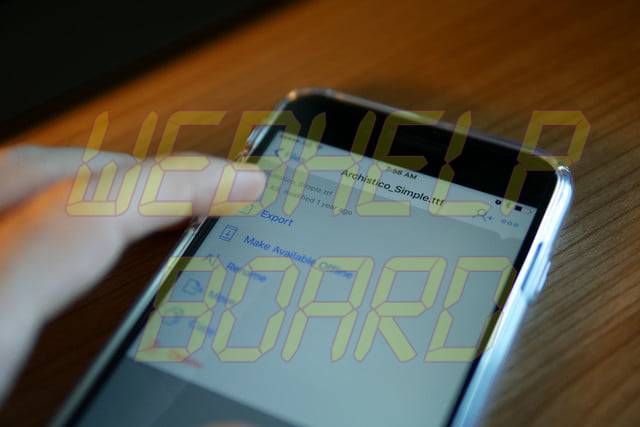 how to install fonts on ipad or iphone dropbox export font3