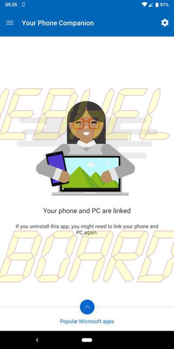 Microsoft Your Phone Android