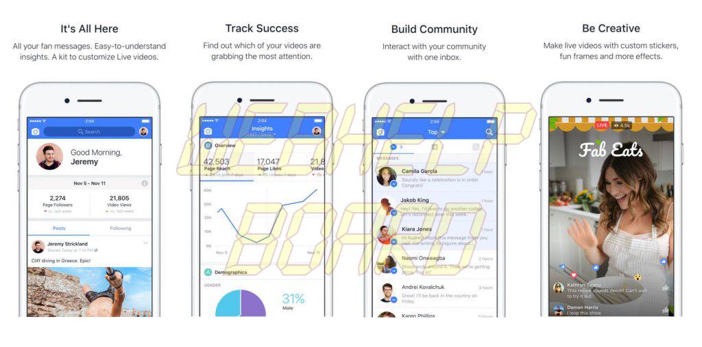 Facebook New Creator App Features