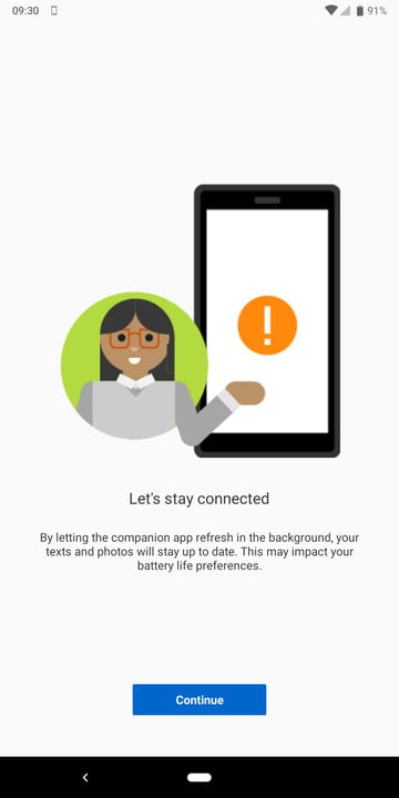 Microsoft Your Phone Android