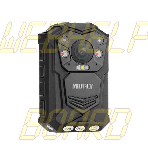 MIUFLY 1296P HD Waterproof Police Body Camera