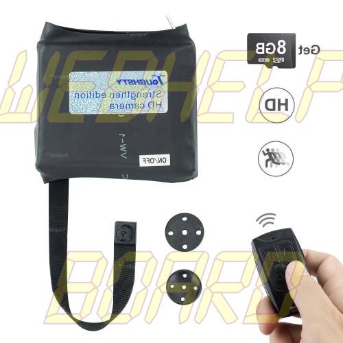 Toughsty 8GB Mini Spy Shirt Button Camera
