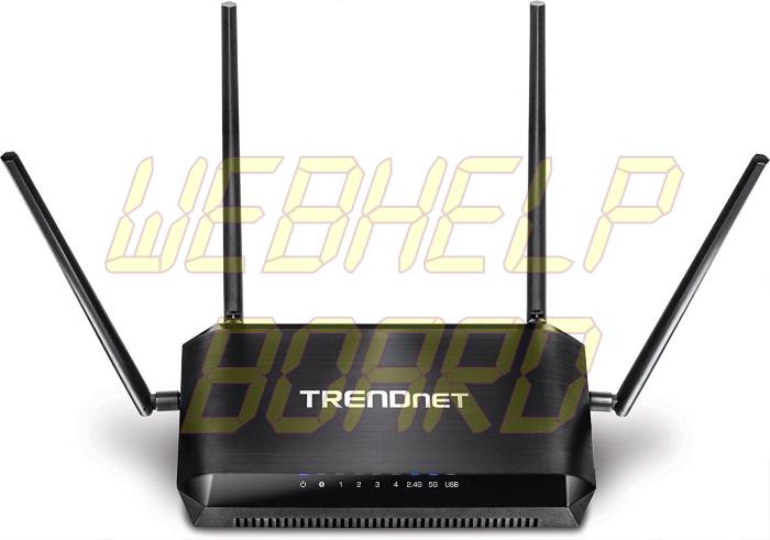 TRENDnet AC2600 MU-MIMO Wireless Gigabit Router - Frontal