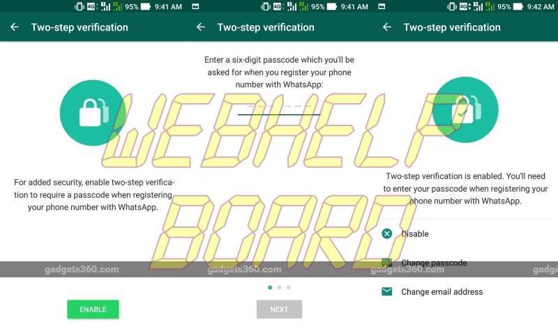 Cómo habilitar la verificación de dos pasos en WhatsApp – WebHelpBoard ...