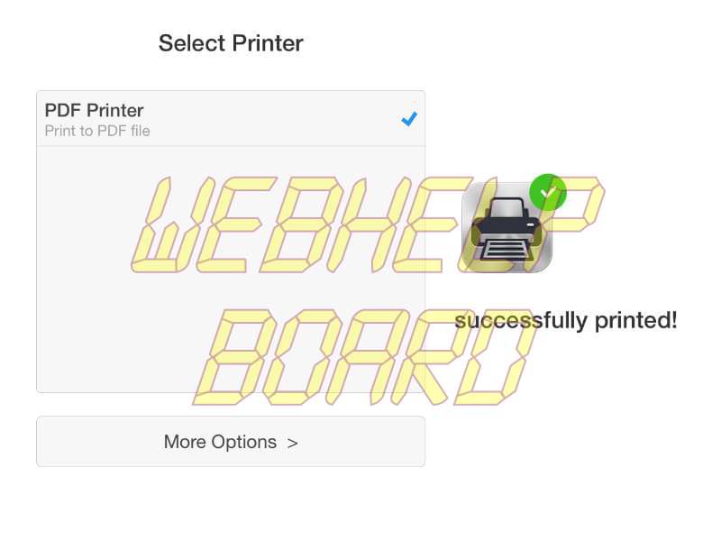 Cómo imprimir en PDF en un iPhone, iPad o iPod touch