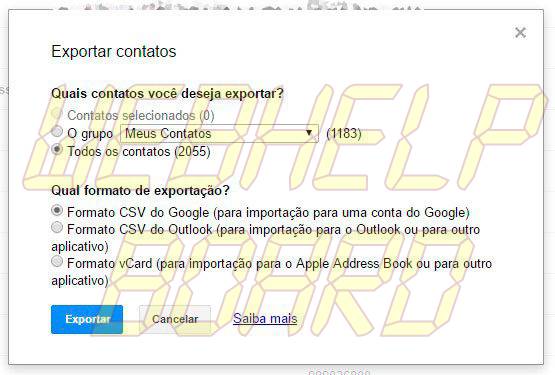 Tutorial: como importar e exportar contatos do Gmail e Outlook exportar google smt julian - Tutorial: como importar e exportar contatos do Gmail e Outlook