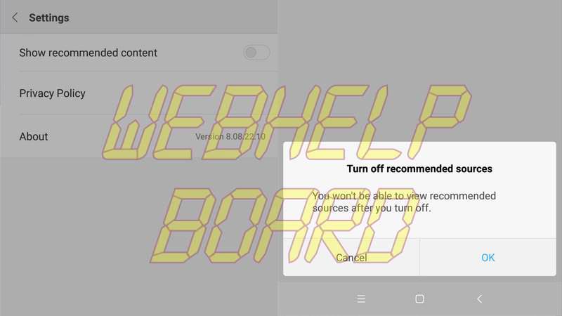mi downloads remove ads MIUI