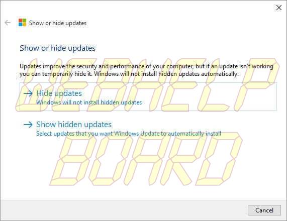01 show hide updates - Aprenda como esconder ou bloquear atualizações indesejadas no Windows 10
