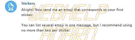 screenshot 1 - Tutorial: como criar e enviar seus próprios stickers no Telegram