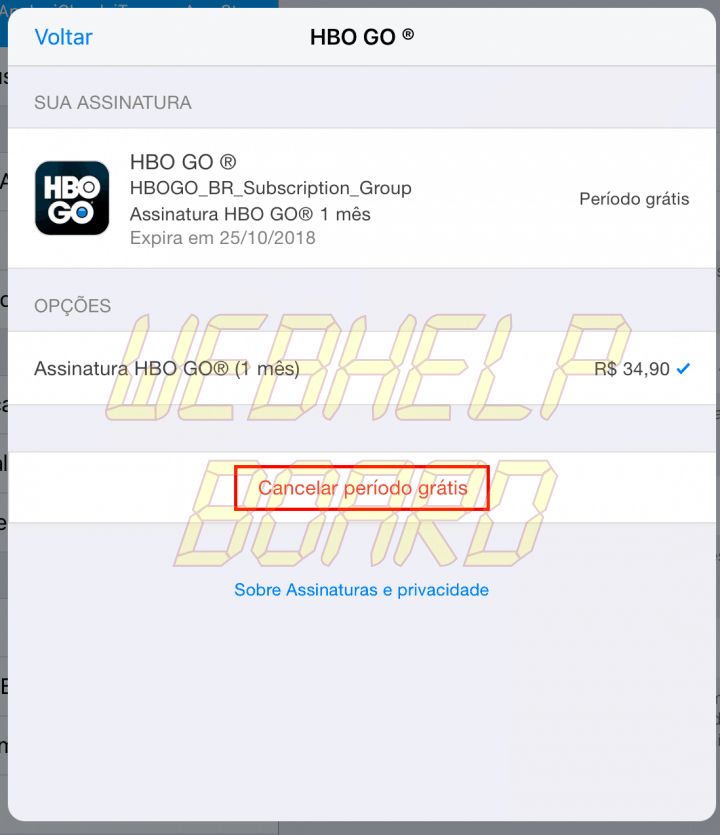 hbo2 1 720x835 - Como cancelar assinaturas da Apple