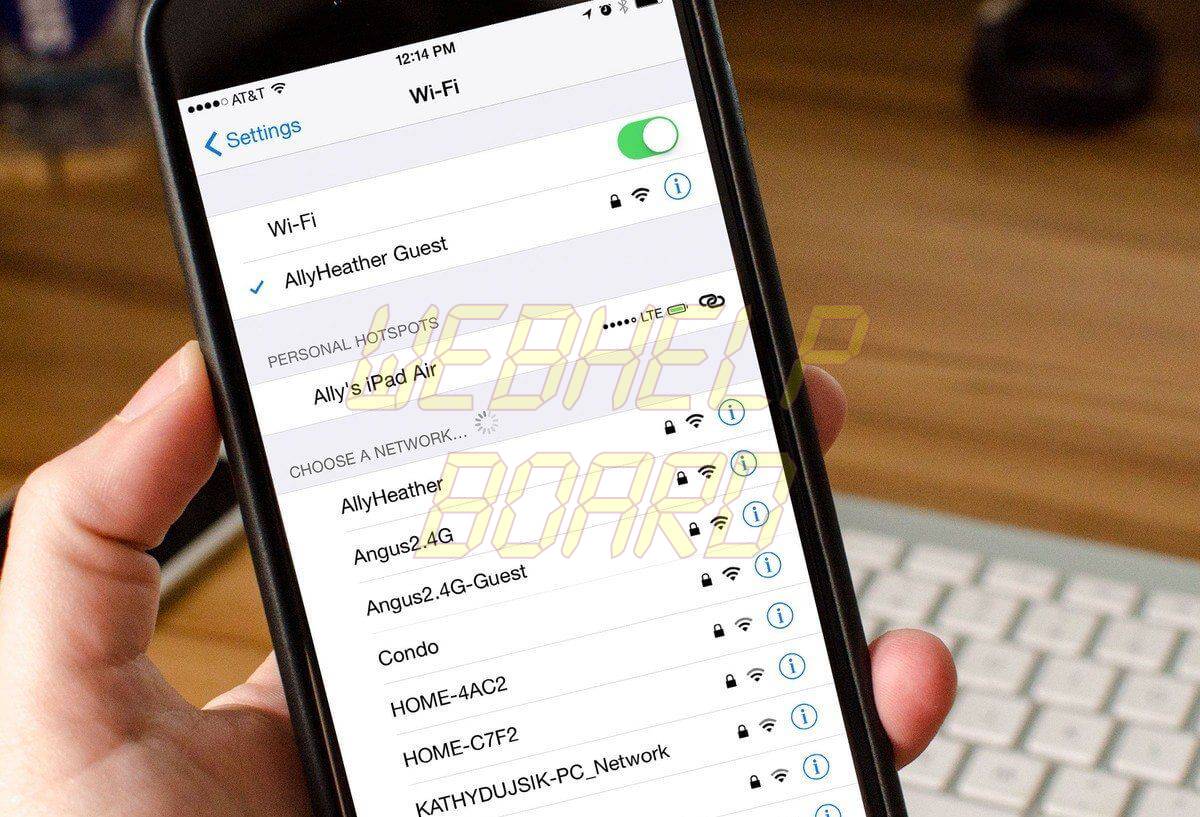 iphone 6 plus wifi menu hero - Como compartilhar a senha do Wi-Fi em um toque com o iOS 11