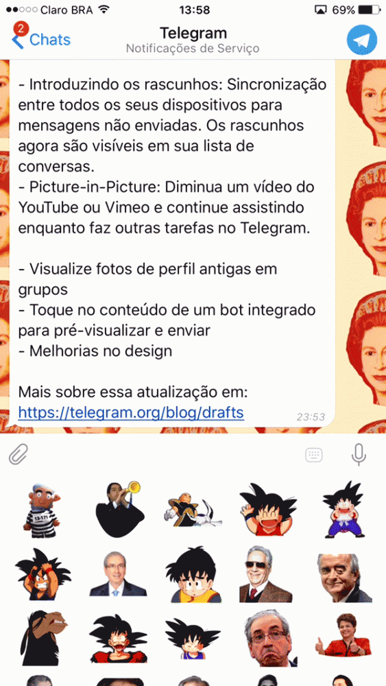 Como aproveitar ao máximo o 3D Touch do iPhone 6s Telegram 563x1000 - Como aproveitar ao máximo o 3D Touch do iPhone 6s