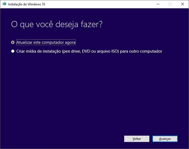 instalação windows 10 02 - Windows 10 Fall Creators Update: como atualizar seu PC hoje