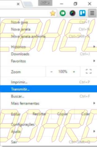 transmitir menu google chrome cast - Tutorial: Google Cast foi integrado ao Chrome; aprenda como utilizar