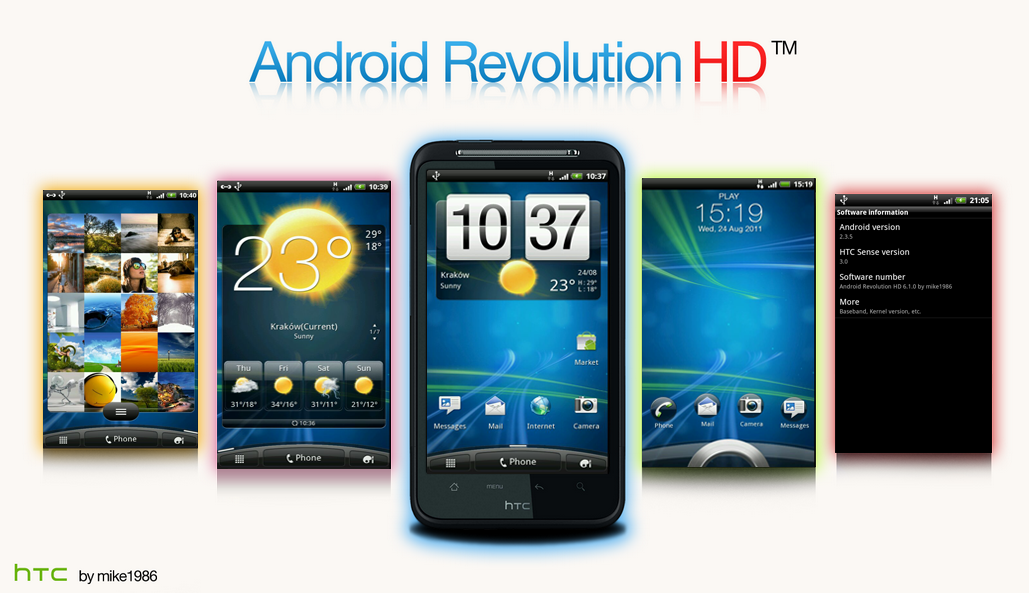 Android Desire HD Revolution ROM - HTC Desire HD: nova ROM Android Revolution HD com Sense 3.0 (tutorial e download)