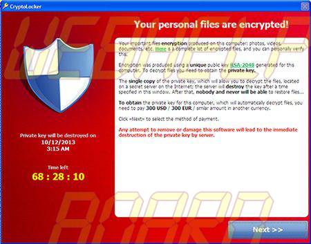 cryptolocker2 - Ransomware: saiba o que é e como se proteger desse tipo de malware