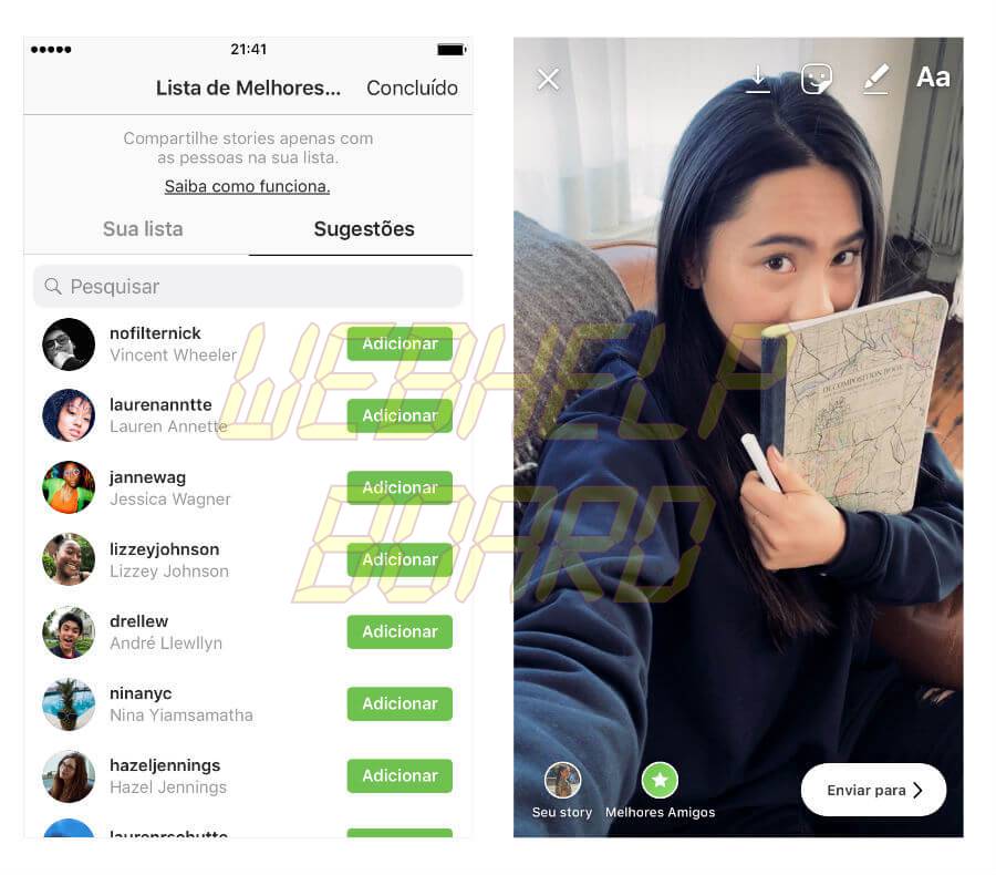 20181130100829 - Tutorial: como criar sua lista de melhores amigos no Instagram Stories