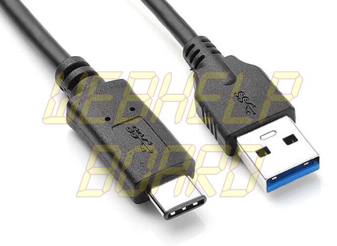 conector usb c ao lado de um cabo a - USB 2.0 vs. USB 3.0 vs. USB 3.1 Tipo-C: qual é a diferença?