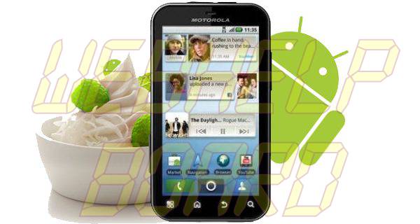 defy froyo1 - Motorola Defy recebe a atualização 2.2 Froyo (faça o download)